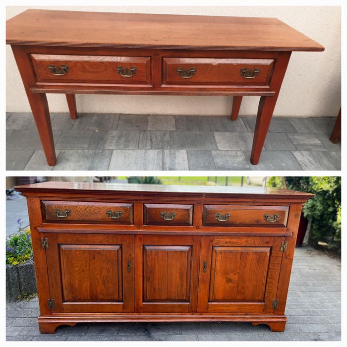 Konsola drewniana/stolik pomocnik