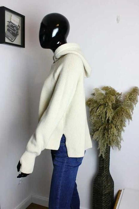 Wełniany sweter Arket 38 M oversize