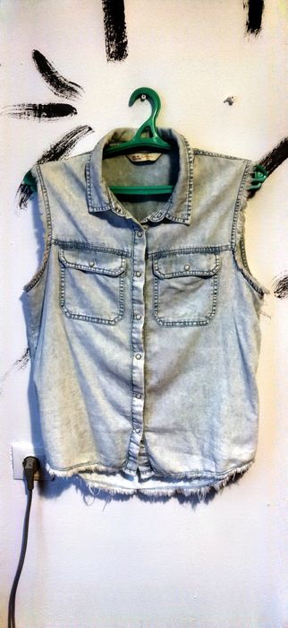 Желетка жіноча джинсова