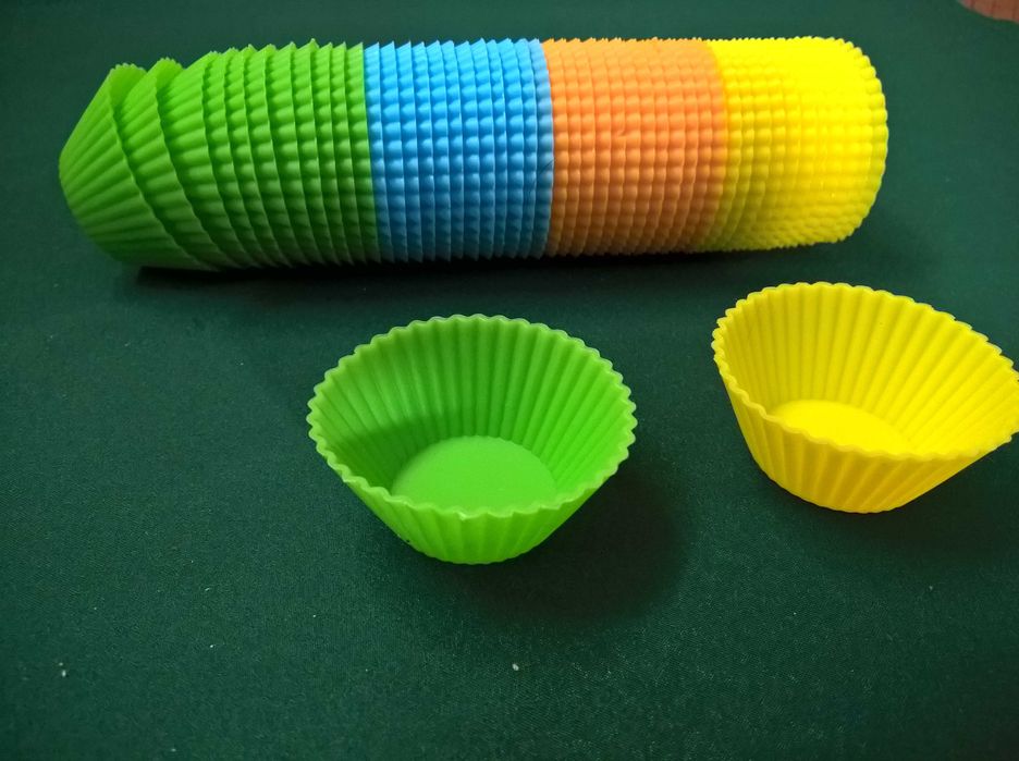 Форми для міні кексів силіконові 5х2 см