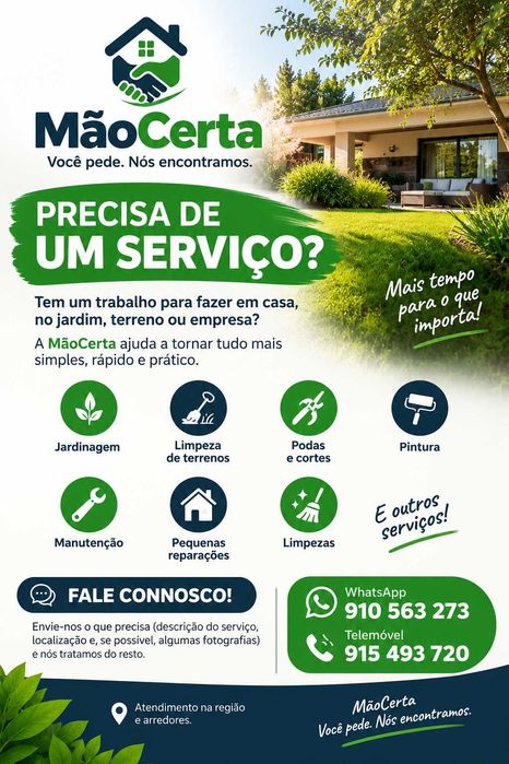 Jardinagem e Manutenção de Jardins – Famalicão
