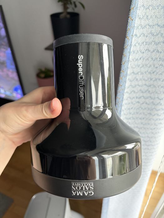 Dyfuzor GA.MA Super Diffuser do włosów czarny