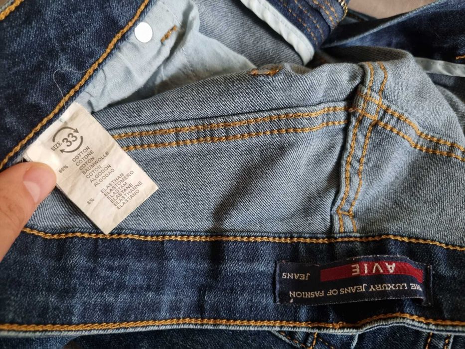 Komplet 4 par spodni - jeans niebieskie - polecam!
