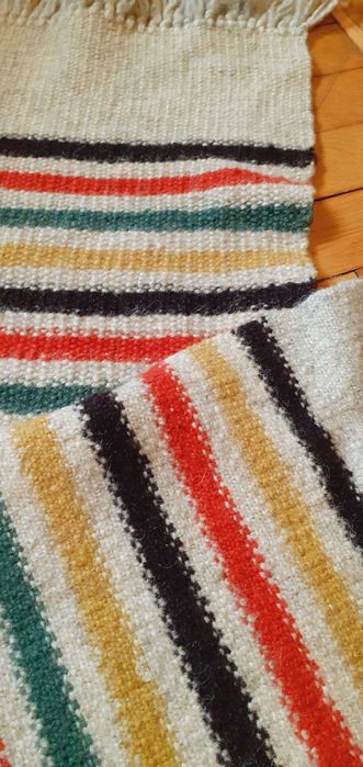 Kilim chodniczek wełniany w paseczki