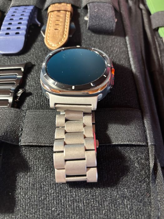 Smartwatch Samsung Galaxy Watch Ultra | 47 mm | Prateado, Cinzento, Titânio + 12 braceletes
