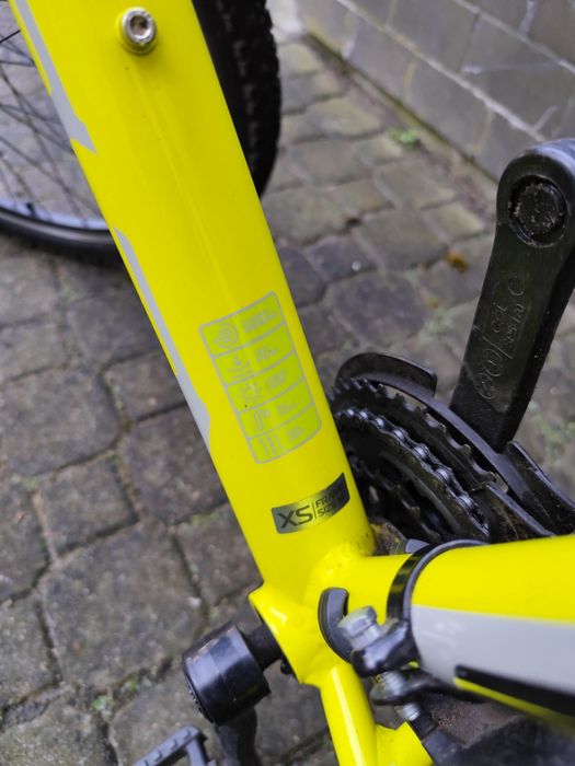 Rower Kross X1 kolor żółty stan bardzo dobry