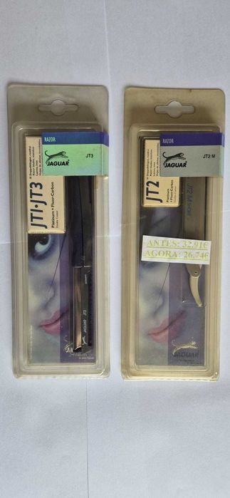 Navalha Jaguar JT3 e JT2