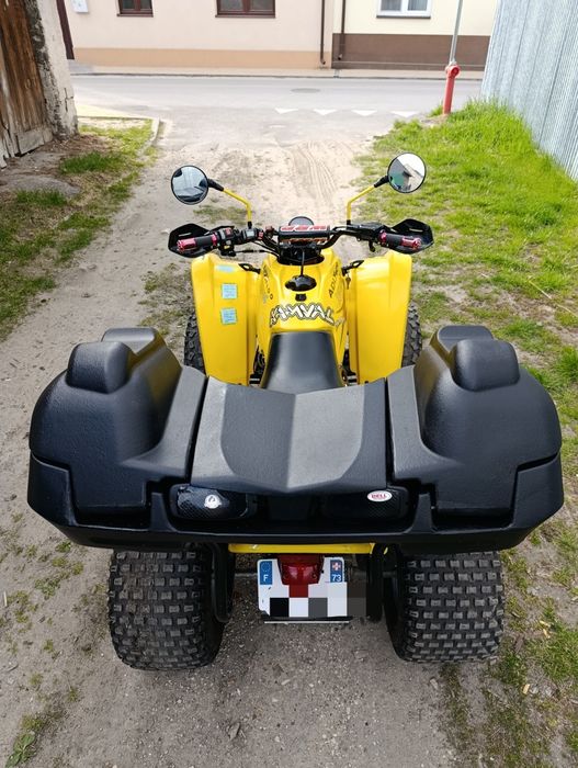 Quad Adly ATV, homologacja l7e