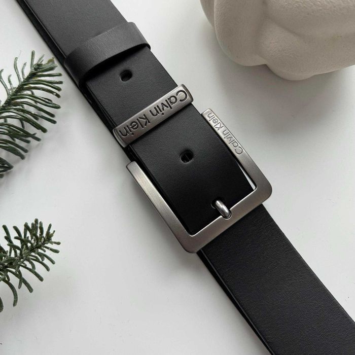 Ремень мужской кожаный 130 см / Пояс для штанов Натуральная кожа