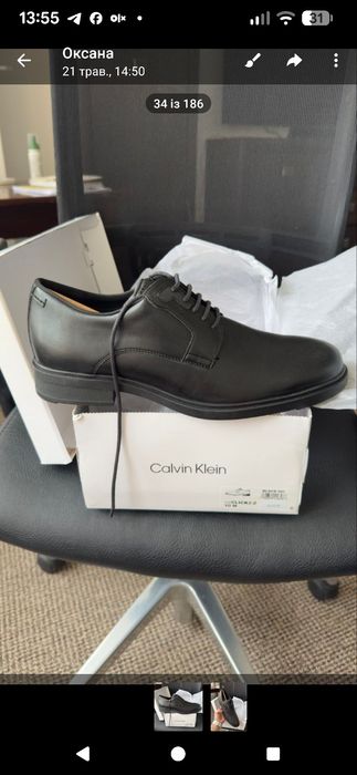 Туфлі фірмові Calvin Klein 43р