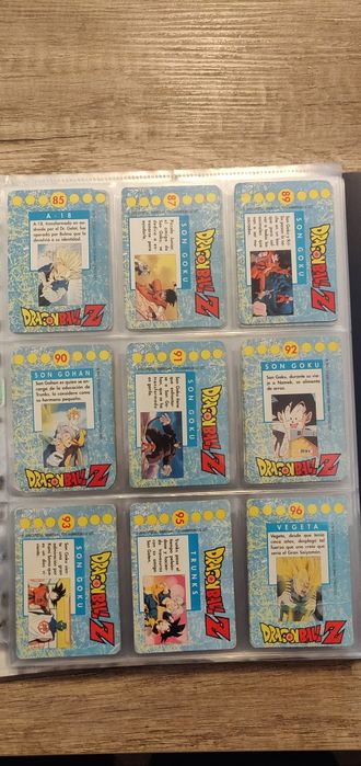 Cartas dragon ball Z serie 1 - azul