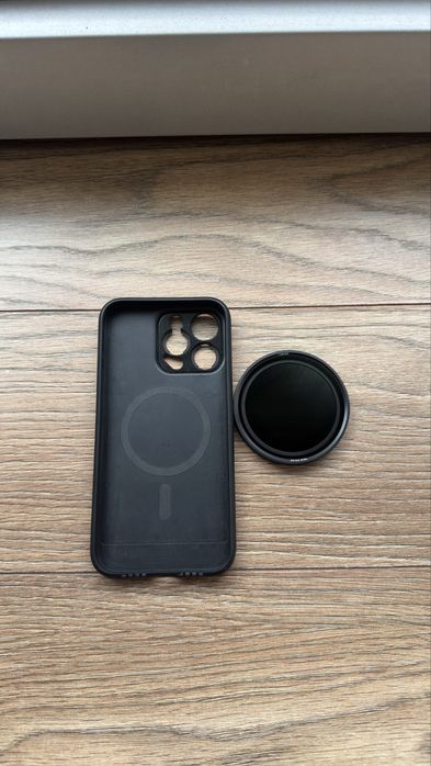 Etui z magnetycznym mocowaniem filtrow Freewell iPhone 15 pro max + filtr 1-5  mist