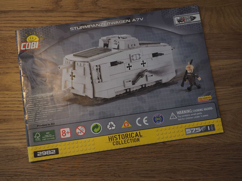 Cobi Sturmpanzerwagen A7V 2982