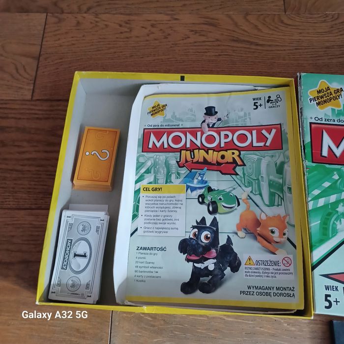Gra Monopoly dla dzieci