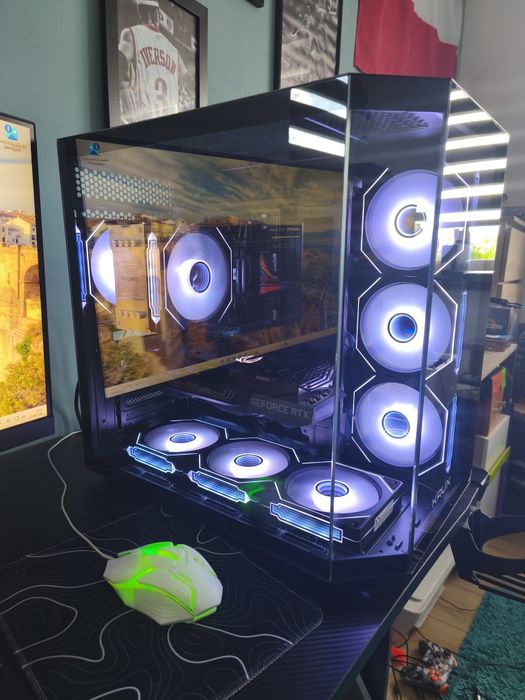 Komputer Gamingowy • RTX 3070 Ti • Ryzen 5 5600X • 32GB RAM- 1Tb m2 Nvnm Akwarium