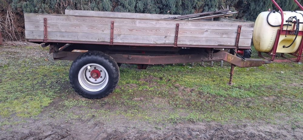 Przyczepa wywrotka tandem skorupa