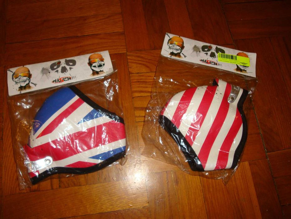 Маска неопреновая с флагом США и Великобритании
