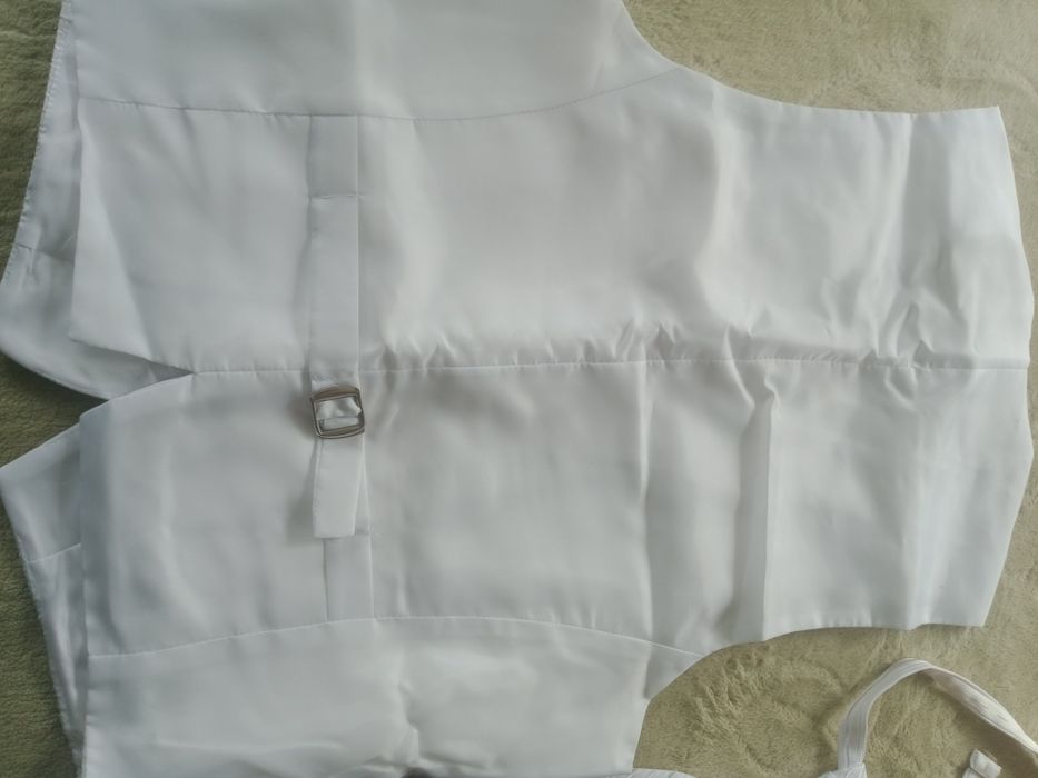 Kamizelka z krawatem slubna