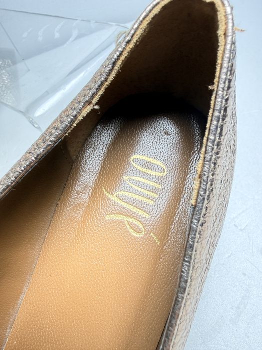 Czółenka skórzane Ovyé r.38 styl elegancki losfers