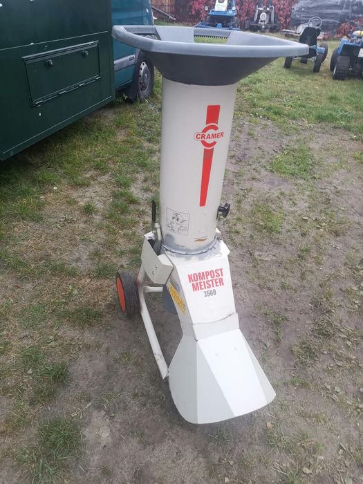 Profesjonalny Rozdrabniacz Rębak do Gałęzi Cramer Kompostmeister 3500 Siła 3.5kW