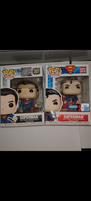 Dwie Limitowane figurka Superman funko pop