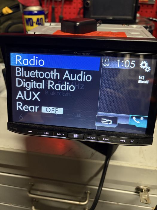 Radio Piooner Avic-F60DAB