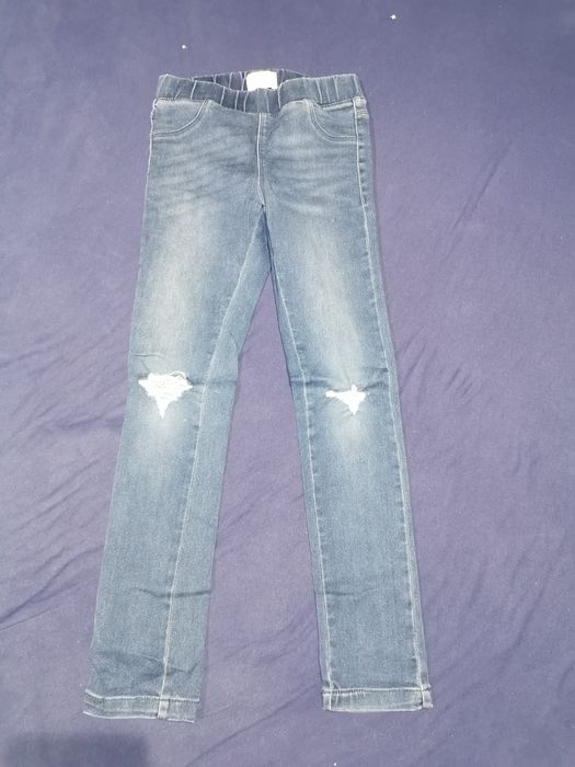 Spodnie 6 par jeansowe name it Reserved H&M 128