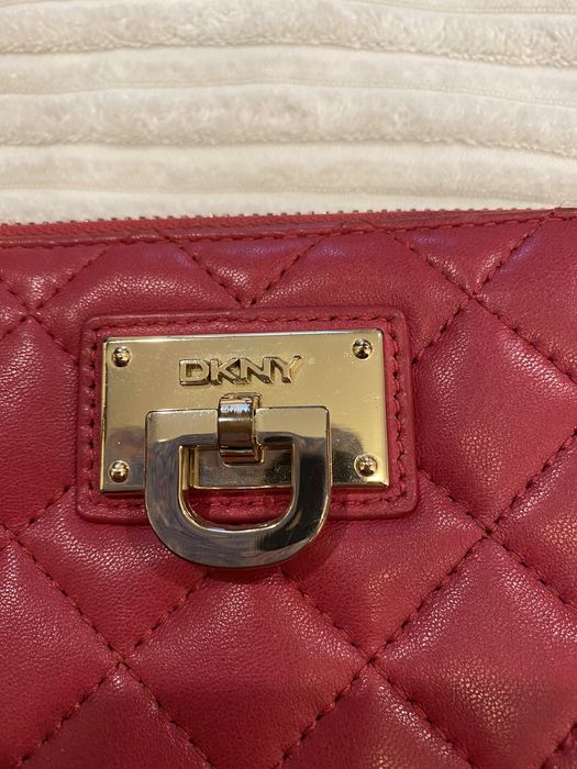 Portfel damski marki DKNY oryginalny skóra