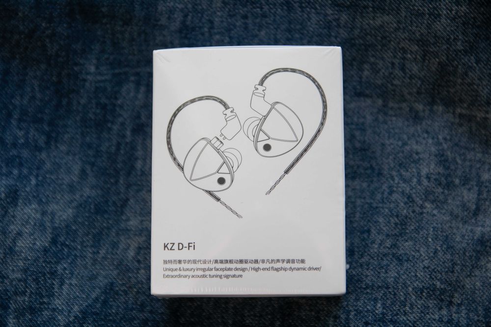 Навушники KZ D-Fi, Нові, Оригінал, Запаковані, Без Мікрофону.