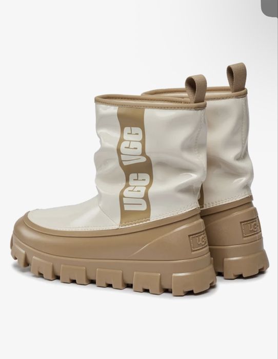 UGG 11 us 42 27.5-28 см черевики ботинки сапоги зимові мех зима замша