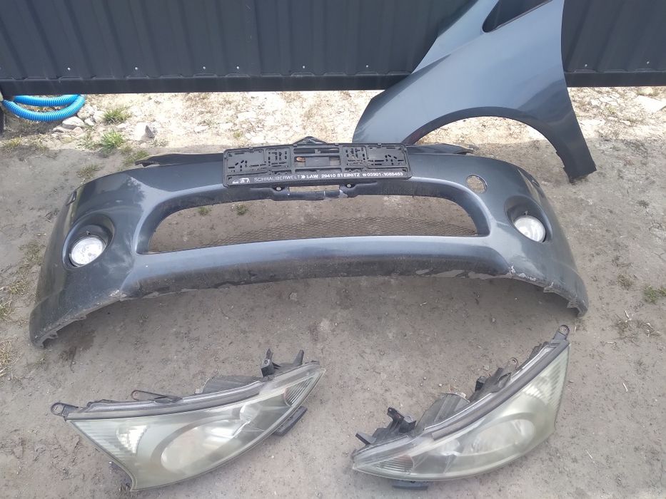 Zderzak Mitsubishi grandis A72 blotnik lampy
