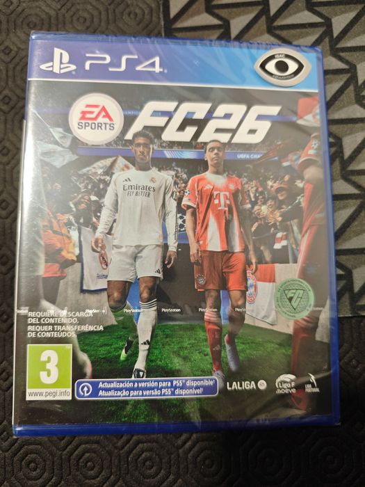 Fc26 ps4 atualização para PS5 grátis novo selado