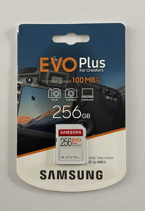 Karta pamięci SD Samsung EVO Plus 256GB