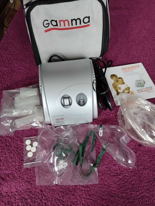 Інгалятор нібулайзер компресорний Gamma