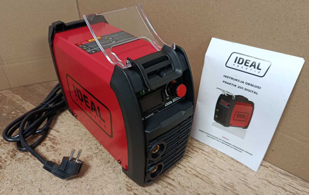 SPAWARKA 200A elektrodowa inwerter IDEAL PRAKTIK 205 DIGITAL