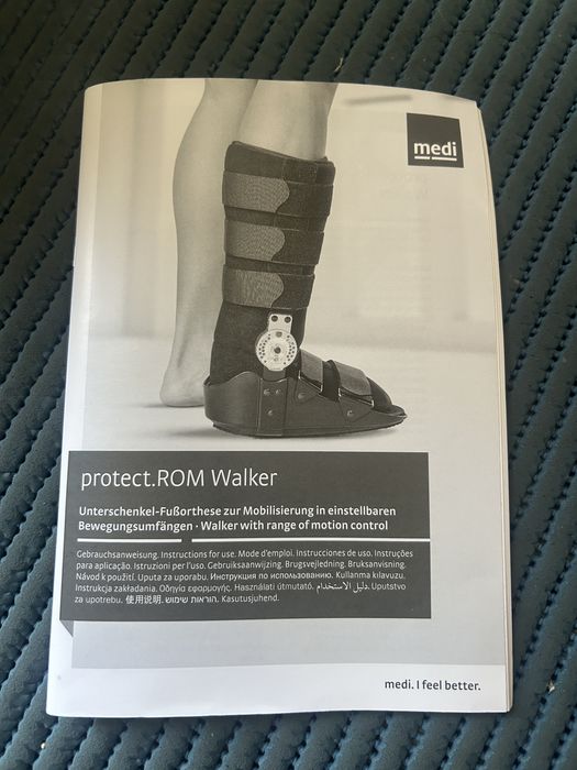Bota Ortopédica Walker Protect ROM regulável