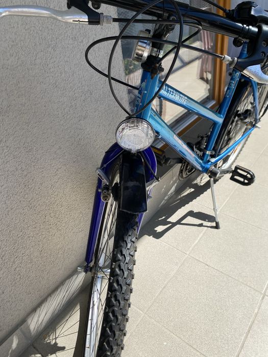 Rower Shimano niebieski