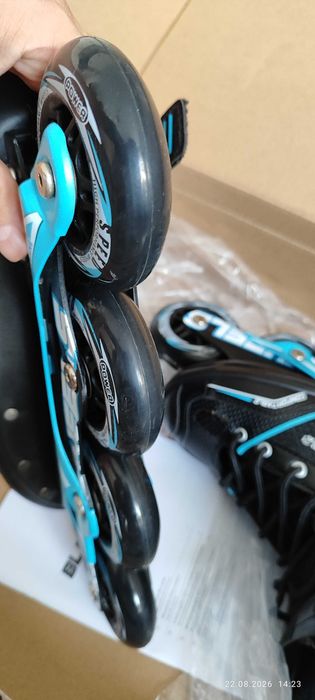 Rolki Blackwheels 38, raz używane