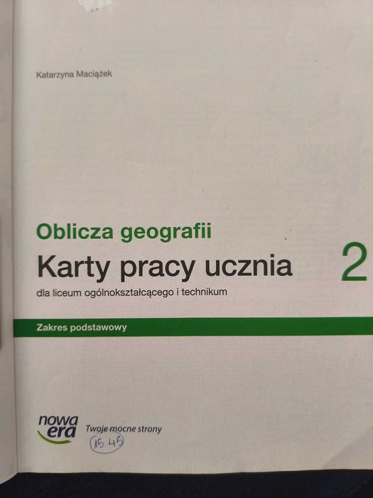 Oblicza geografii karta pracy 2