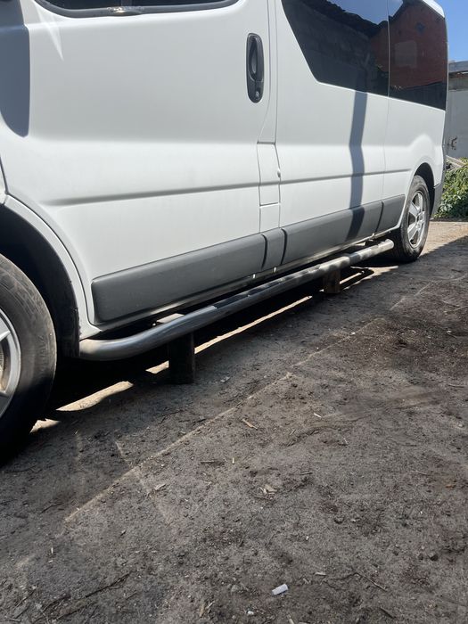 Пороги. Бічні труби. VIVARO. TRAFIC