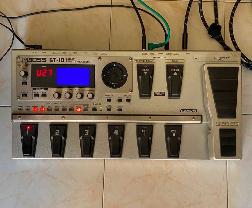 Boss Gt-10 Pedaleira Multi-Fx
