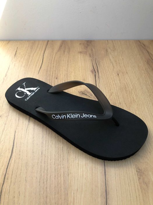 Czarne Japonki  Męskie  Calvin Klein Beach Sandal Rozmiar 43