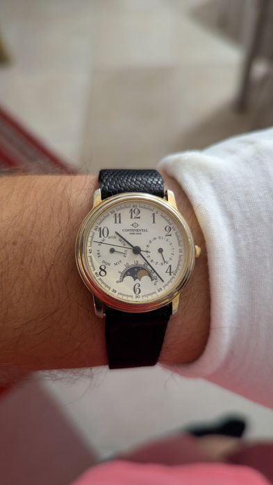 Часы Continental швейцарские унисекс, годинник swiss