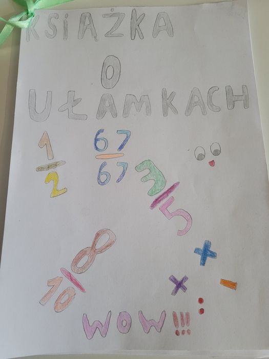 Książka o ułamkach klasa 5