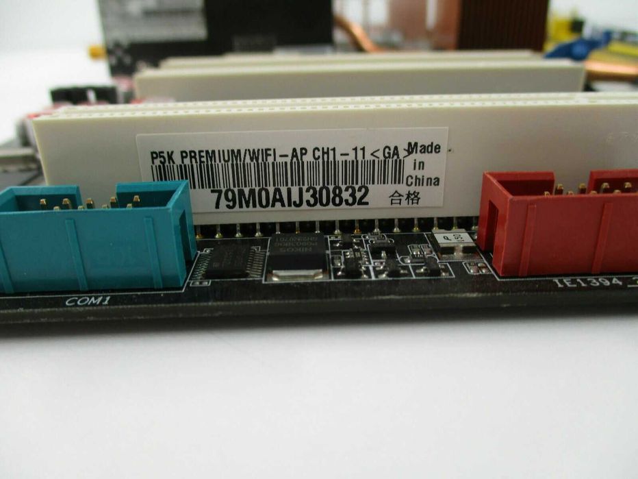 ТОПОВАЯ ASUS P5K PREMIUM WI-FI AP s775, FSB 1600 под XEON e5450/x5460