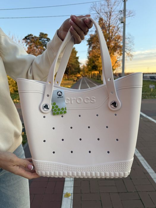 Сумка C.roоcs крокс жіноча сумка шопер літня сумка джибітси