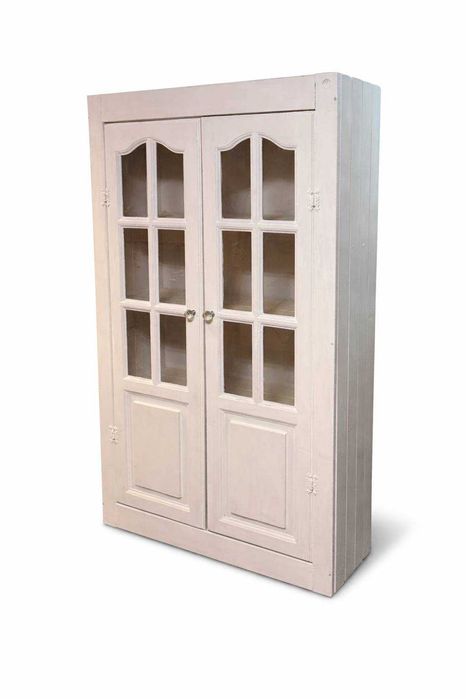 Stara kuchnia / zestaw mebli PRL w stylu shabby chic + lustro