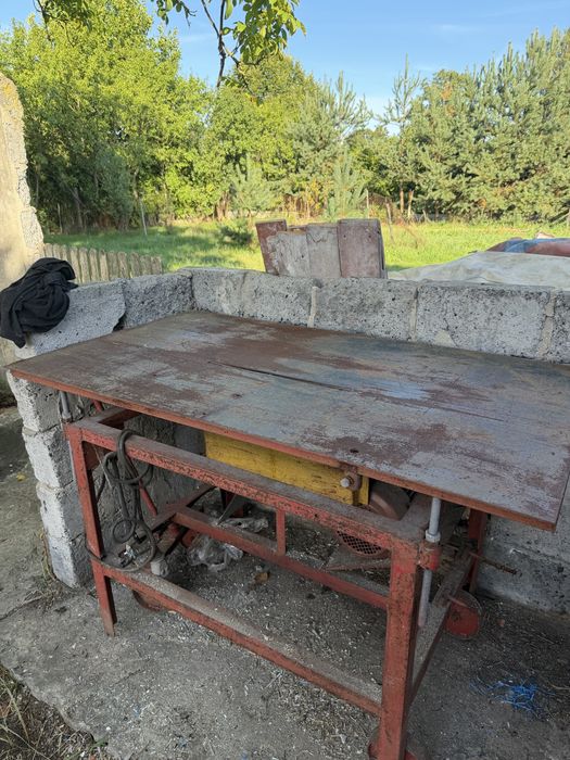 Piła stołow z wałkiem do strugania ( krajzega)
