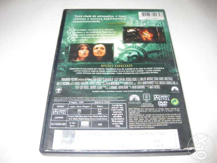 DVD "Nome de Código- Cloverfield"