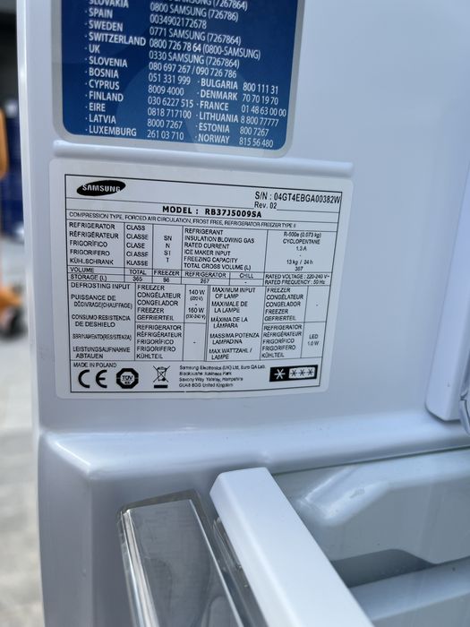 Холодильник Samsung RB37J5009SA 2М